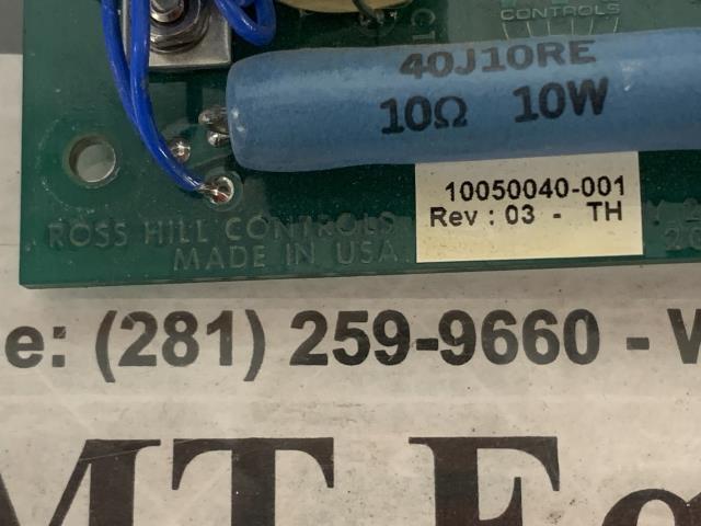Ross Hill Controls Circuit Board – 10050040-001 w/Warranty