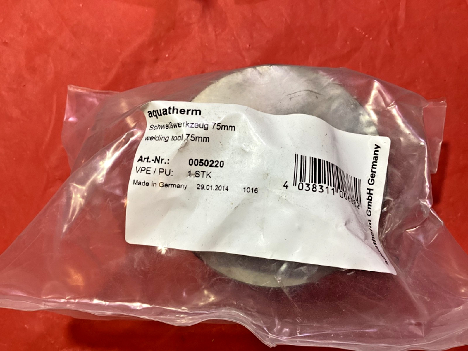 AQUATHERM 0050220 Welding Tool 75mm