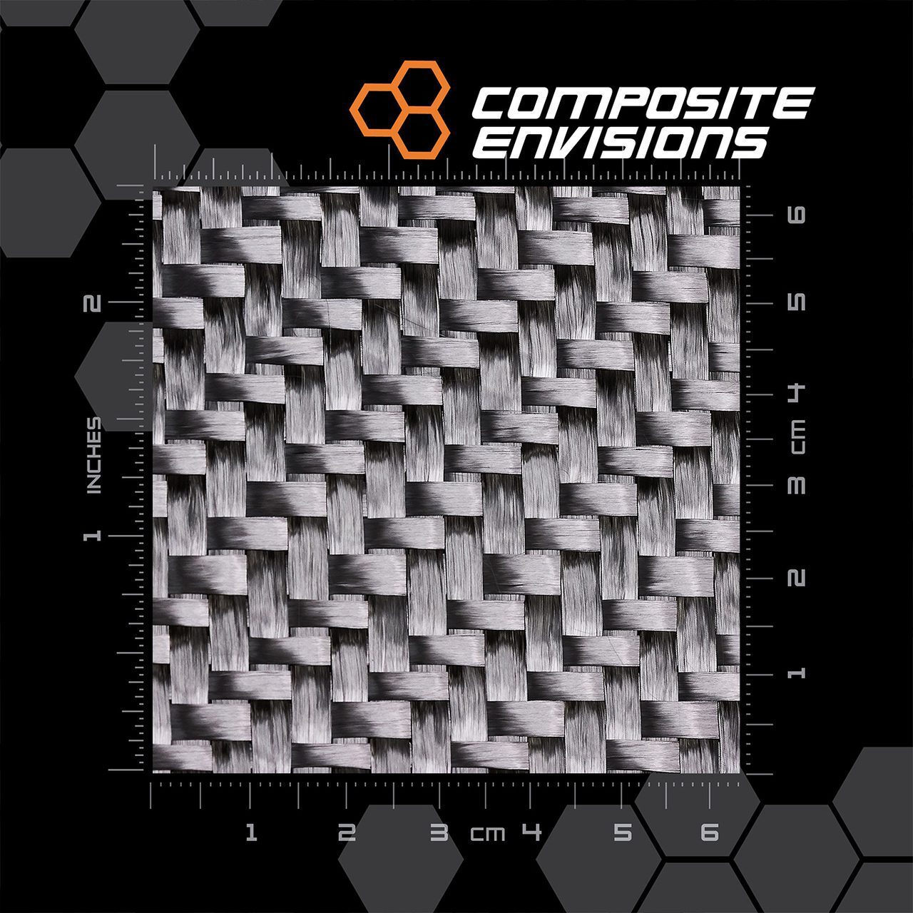 Carbon Fiber Fabric 2×2 Twill Spread Tow 12k 11.8oz/400gsm Toray T700-Sample
