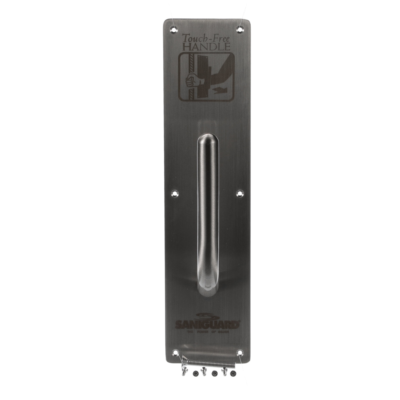 Commercial Touchless Door Handle | Hands-Free Stainless Steel Door Pull