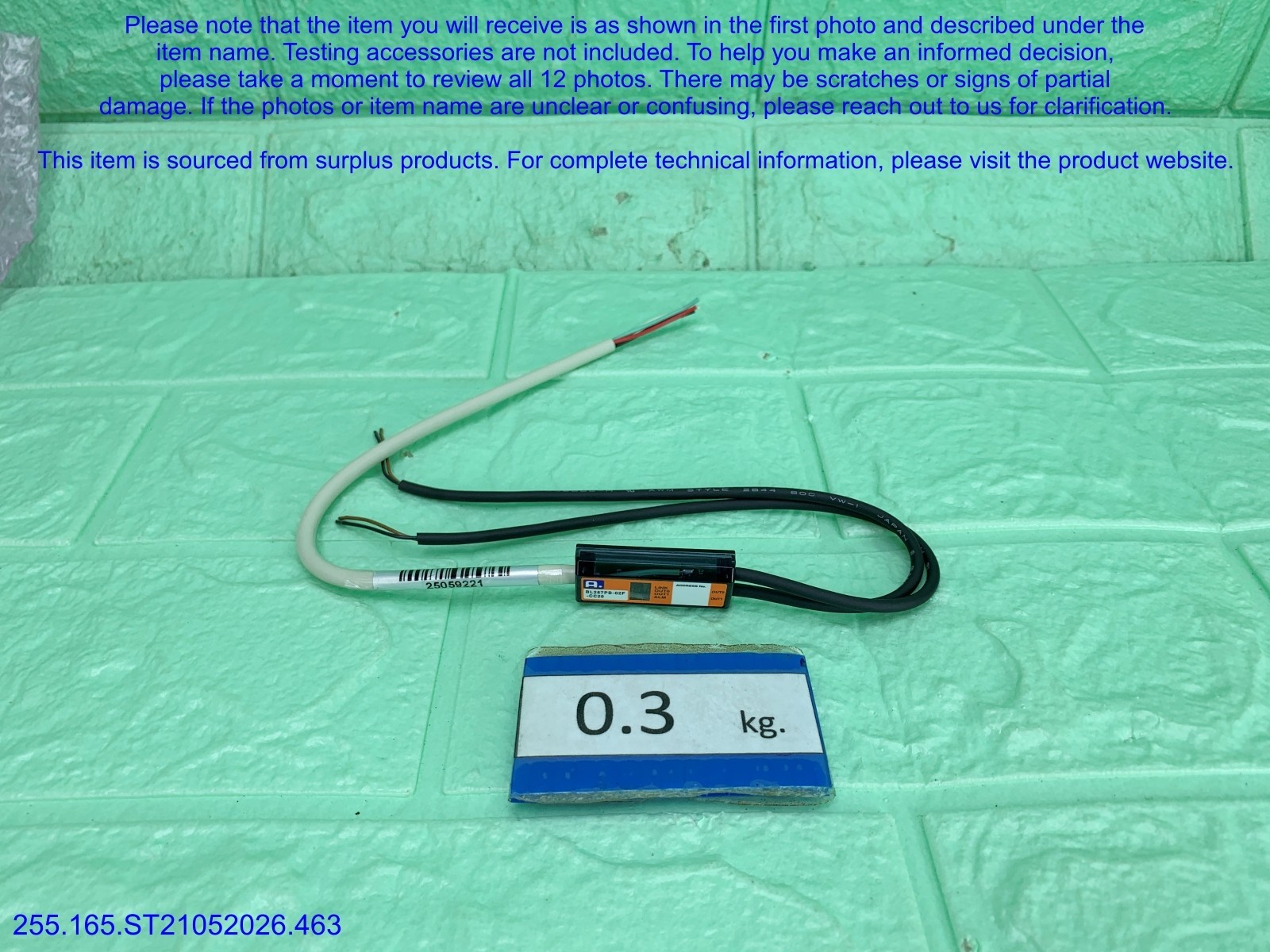 AnyWireASLINK BL287PB-02F-CC20 NEW missing Box Cable as in photos, sn:9221, DHL
