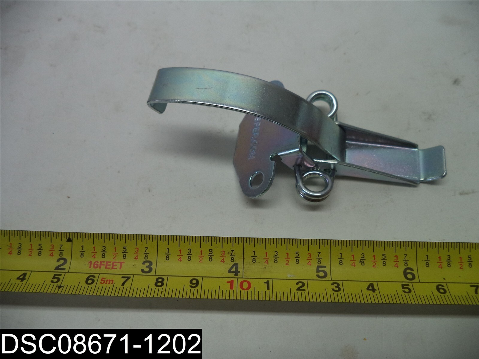 QTY=100: Spep ZC Zinc Coated Draw Toggle Latch With Spring Hook