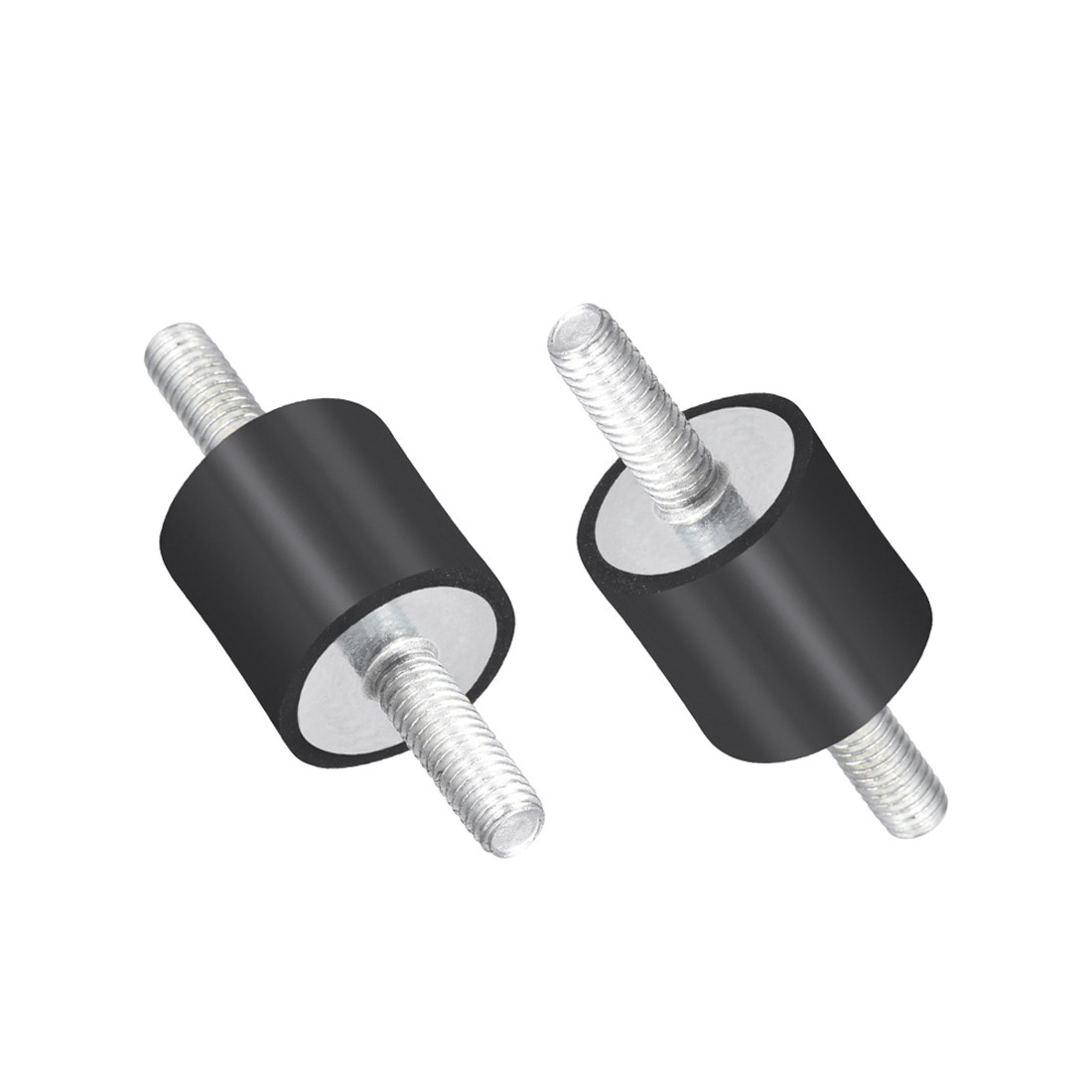4PACK 20 x 20mm Rubber Mounts Vibration Isolators with M6x18mm Studs