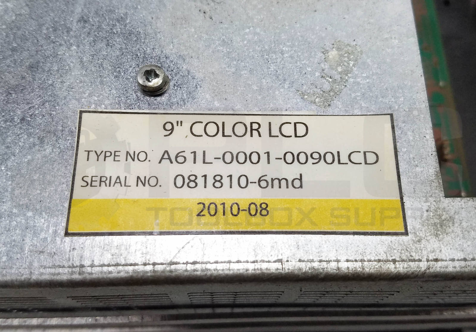 GE FANUC OM PANEL A61L-0001-0090 LCD 9″ COLOR LCD & N860-3127-T030 KEYBORD