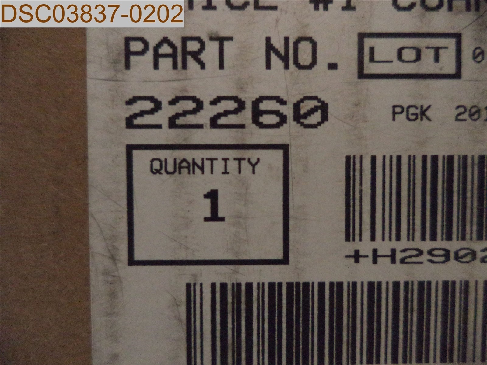 QTY = 25lbs: KERR Pumice #1 Coarse, 22260, 2207190100D672-A0/, +H290222602/