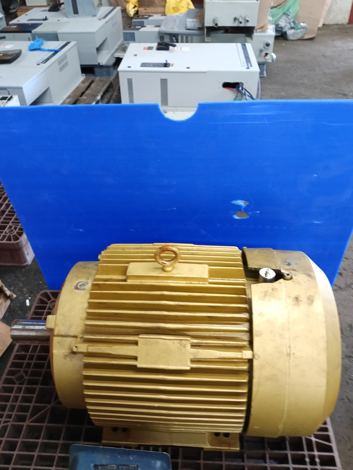 75 HP BALDOR RELIANCE EM43167 SUPER E MOTOR 169/84.9 VOLTS 230/460