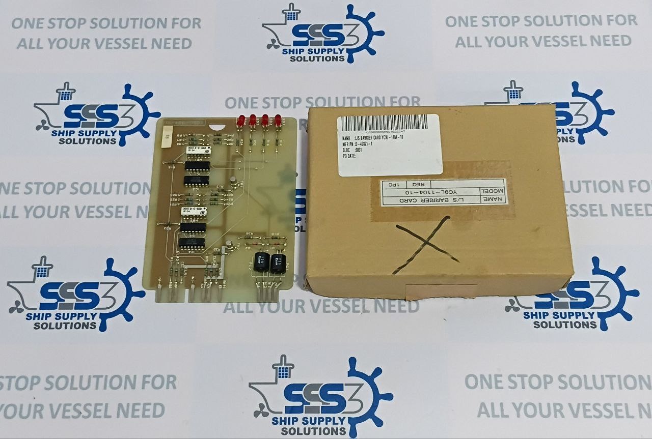 Yuken YC9L-1104-10 L/S Barrier Card P/n D-42821-1
