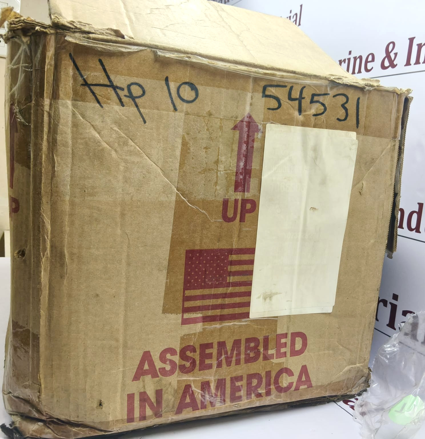 Rice Hydro Inc. HP-10 D5000B105-M130 Pneumatic Driven Hydrostatic Pump 10,000PSI