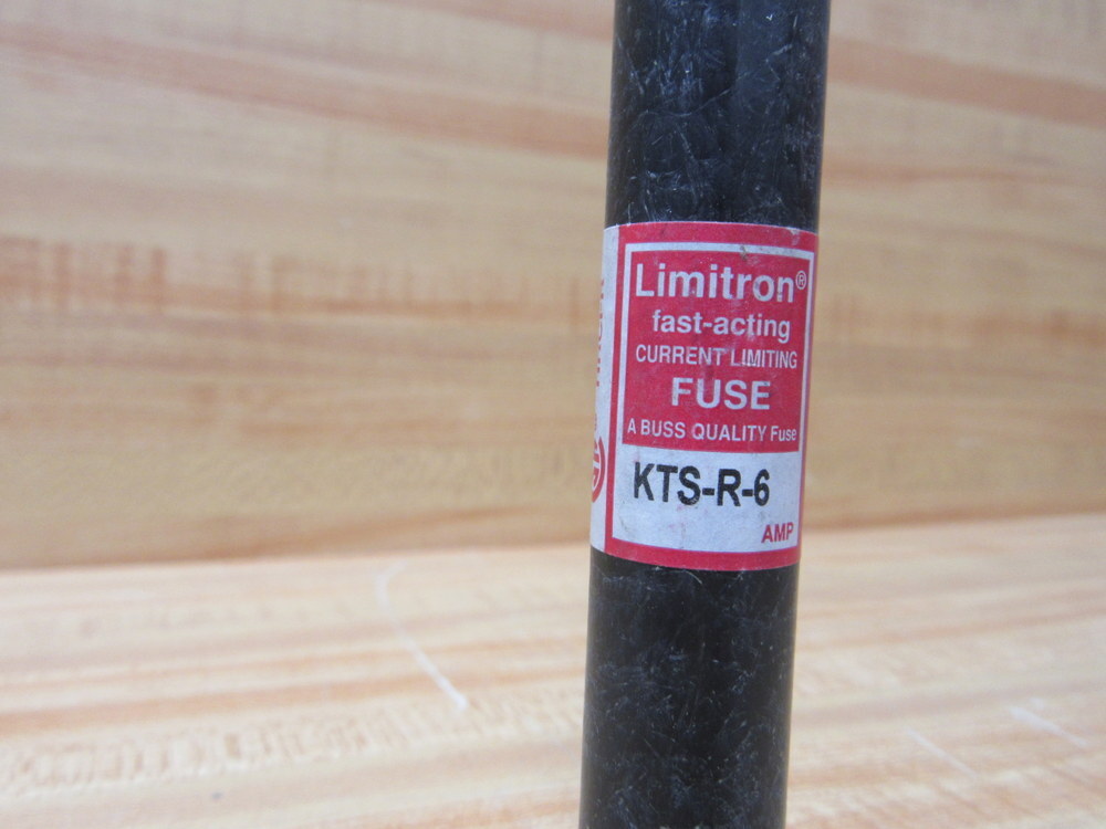 Bussmann KTS-R-6 Limitron Fast-Acting Fuse KTSR6 (Pack of 10)