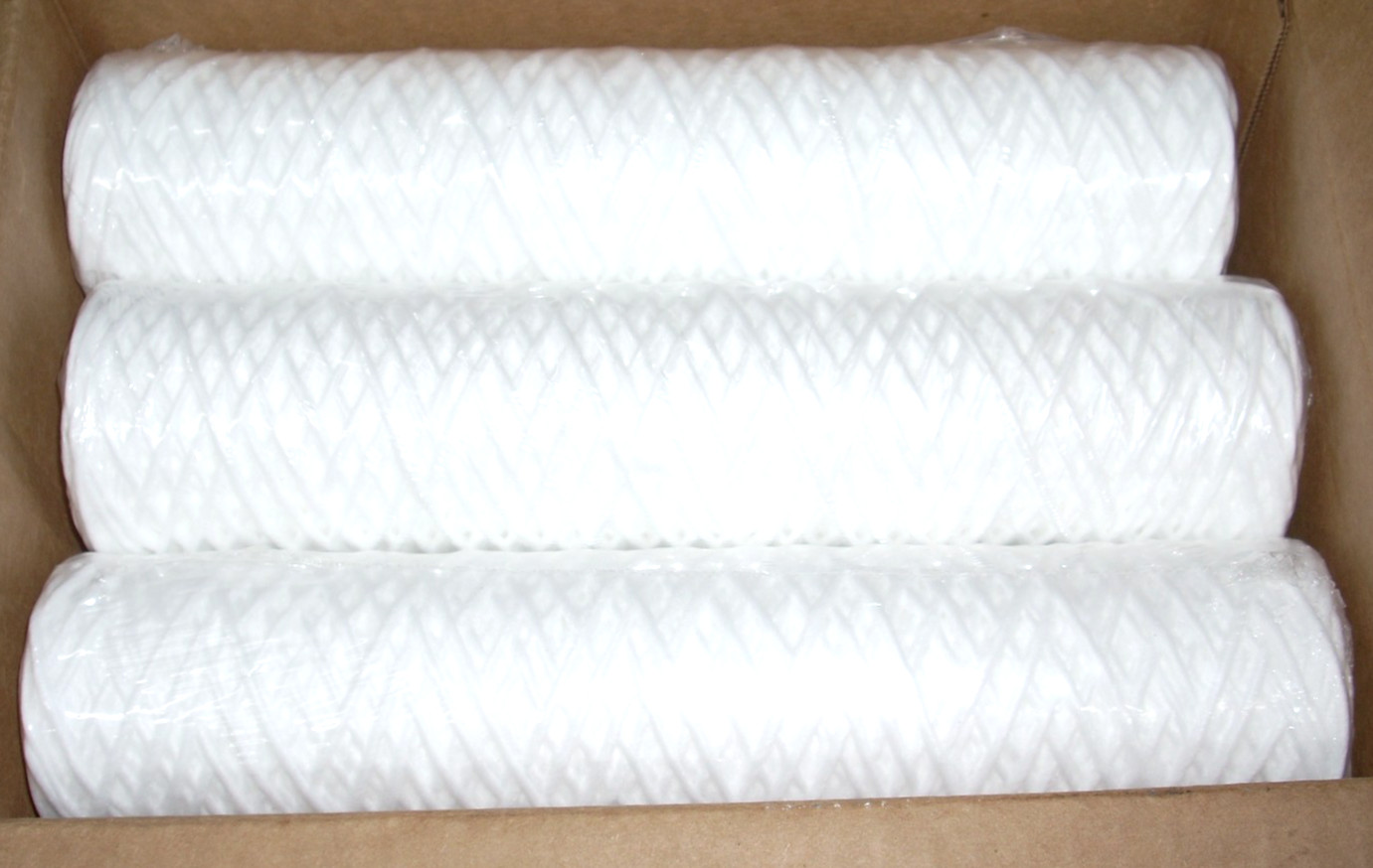 Parker String Wound Water Filter Cartridge 2 7/16″ OD 50 Micron 5 GPM – 6pk