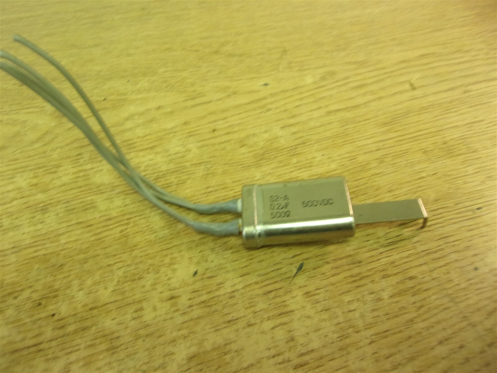 Fanuc S2-A Capacitor 0.2uf 5000Ohm 500VDC *FREE SHIPPING*