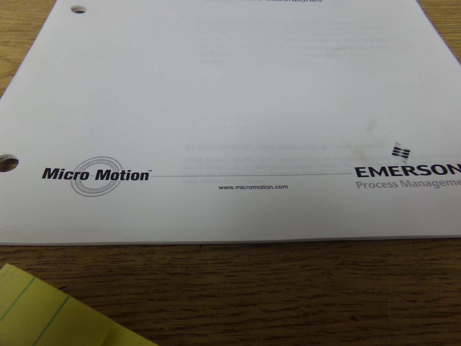 NEW Emerson Micro Motion Installation Instructions 3600540 MVD Transmitters UL-D