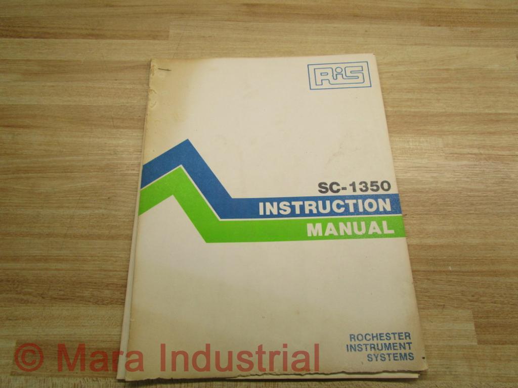 RiS 1035-121 Instruction Manual SC-1350