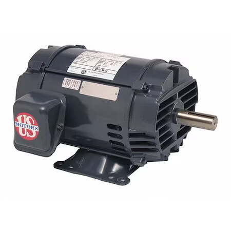 U.S. Motors D1P3H General Purpose Motor 1 HP 145T Frame 200V AC Voltage 1160 RPM