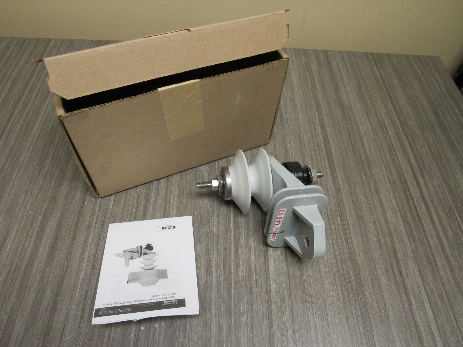 Eaton Cooper UNS03030B1A1A13 3KV UltraSIL Housed VariStar MOV surge arrestor