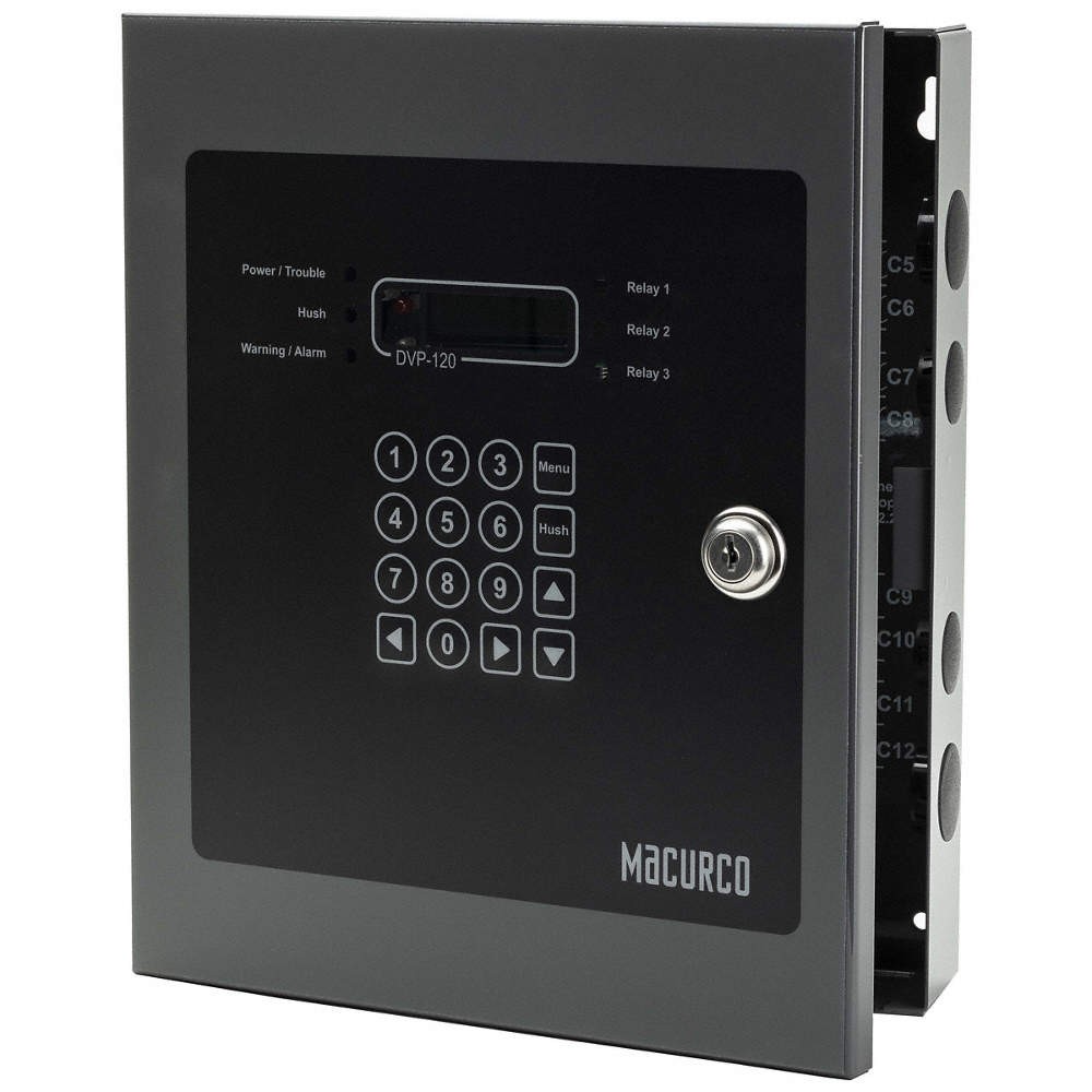MACURCO DVP-120B Gas Detection Control Panel,12-1/2 in H 786VH2