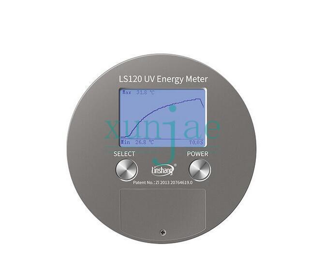 1PCS LS120 UV Energy Meter UV irradiance and temperature UV Energy meter New