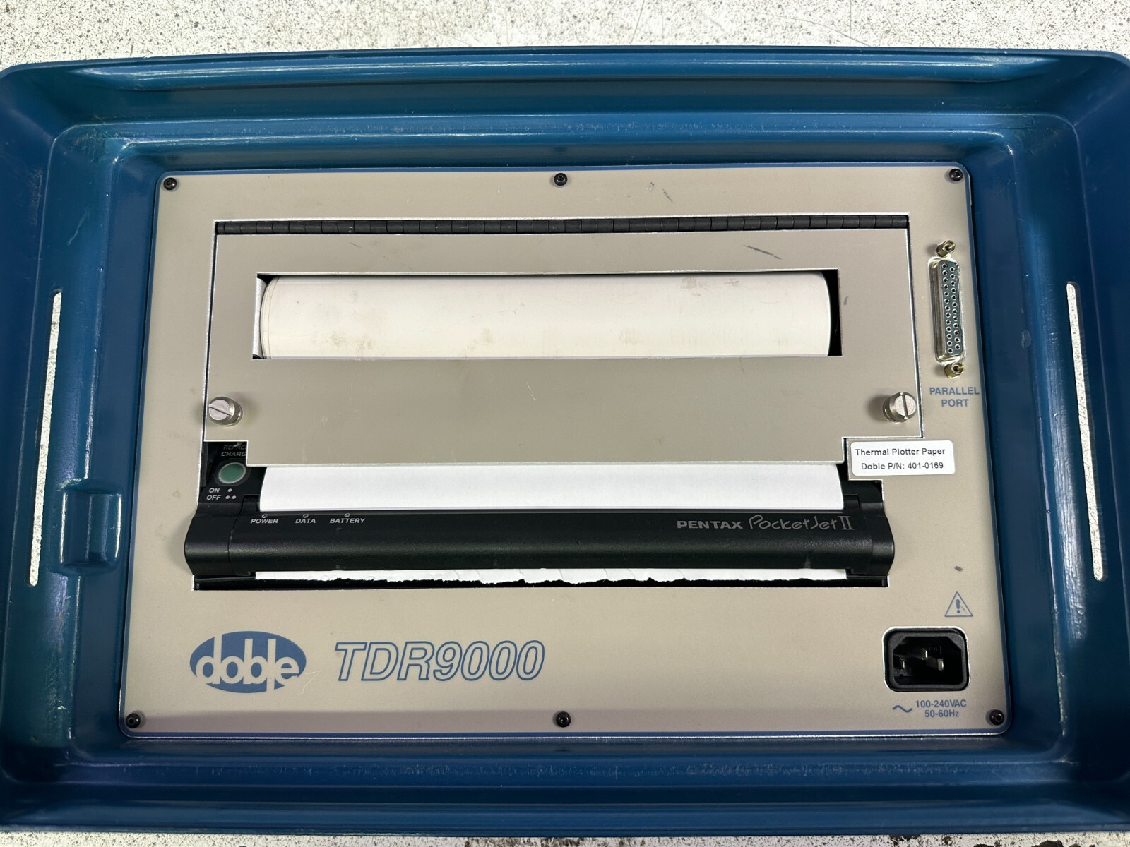 Doble TDR9000 Travel And Data Recorder w/ Pentax PocketJet II
