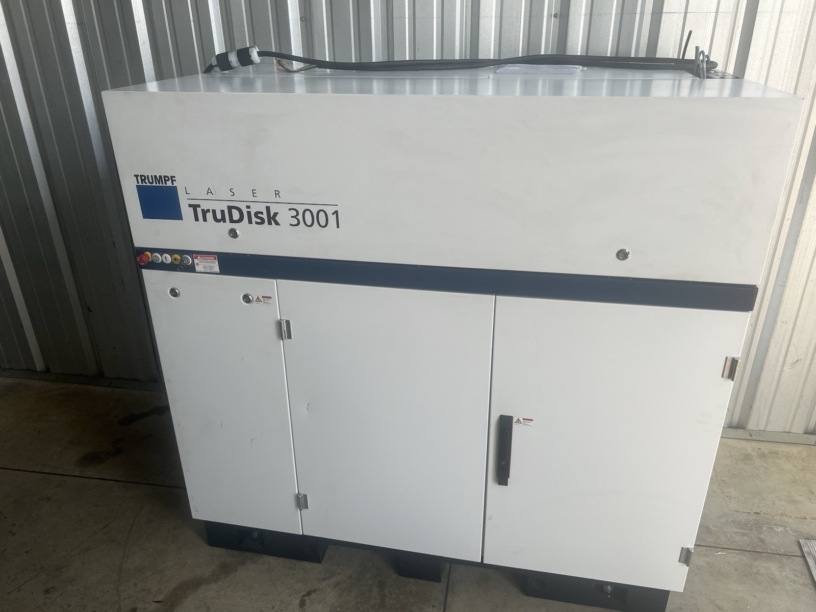 2014 Trumpf TruDisk 3001 6C V2 80-3000w 4 mrad Solid State Laser Tested Working