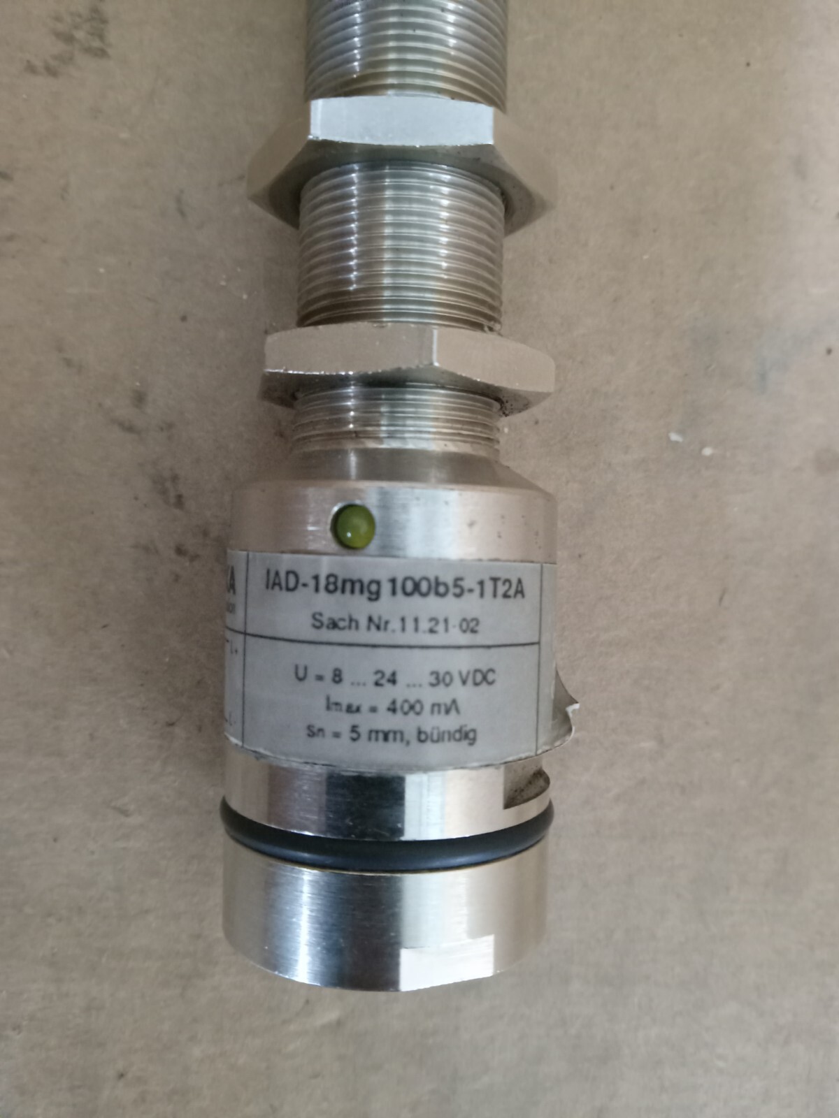 Klaschka IAD18MG100B5-1T2A Inductive Sensor New No Box