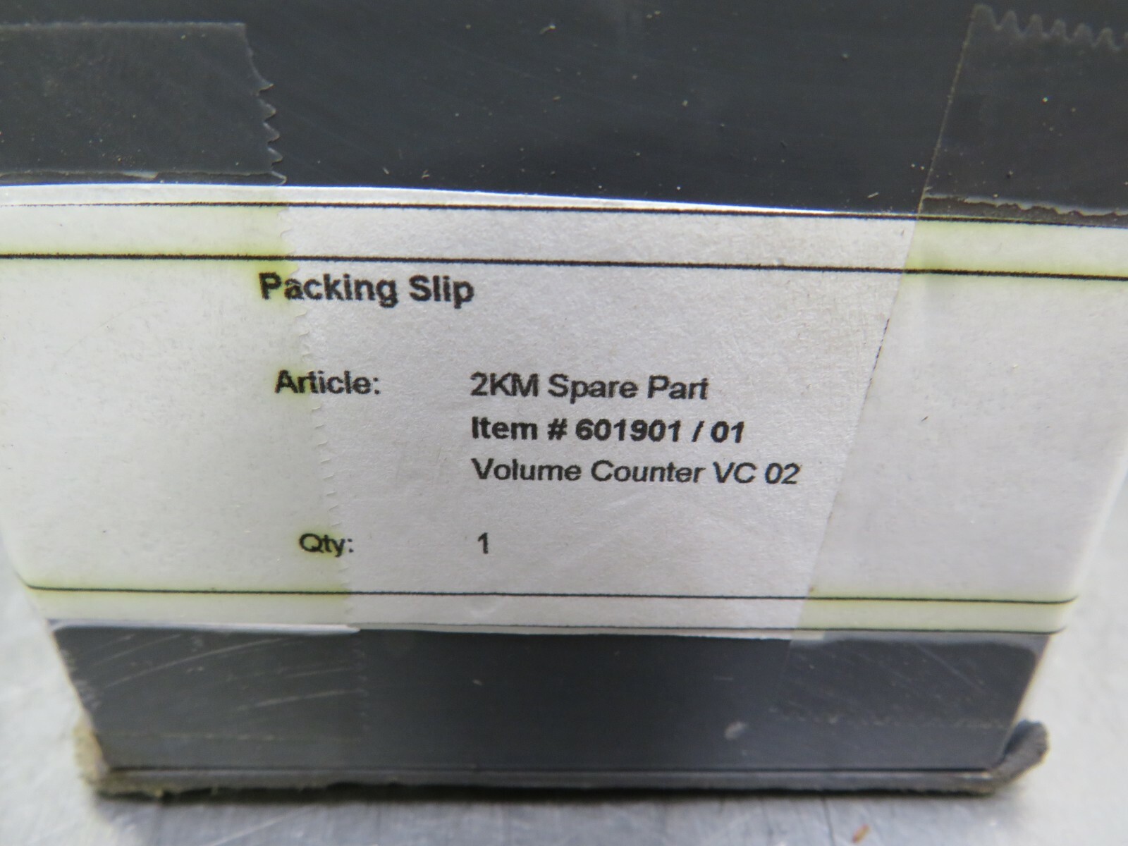 2KM North America Metering & Mixing Systems 601901/01 Volume Counter VC02