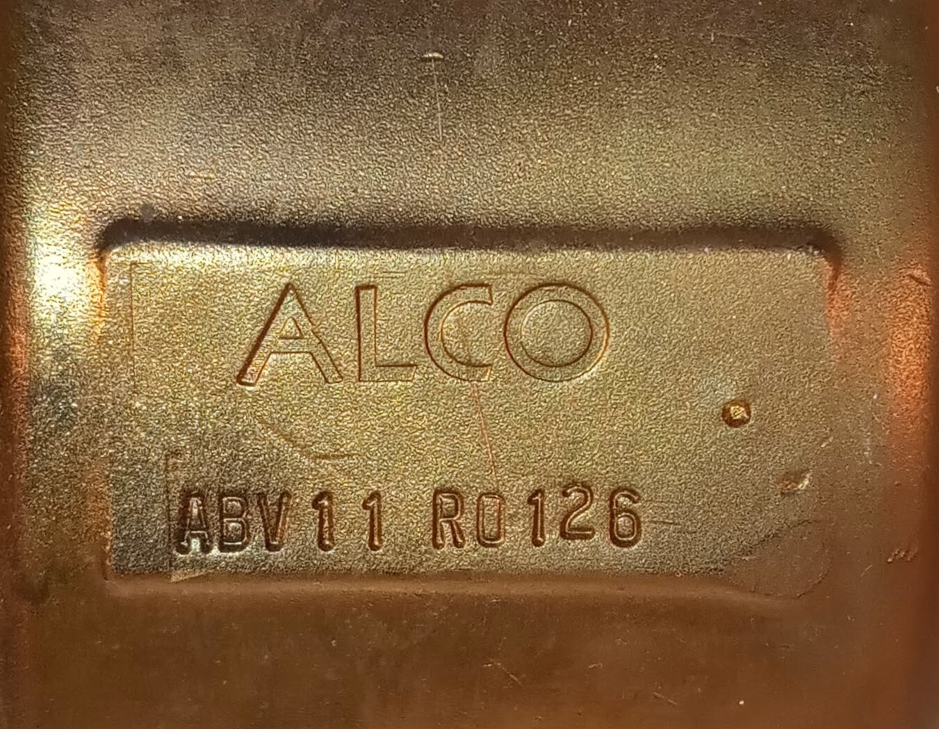 1 NEW ALCO ABV 11 REFRIGERATION BALL VALVE NIB ***MAKE OFFER***
