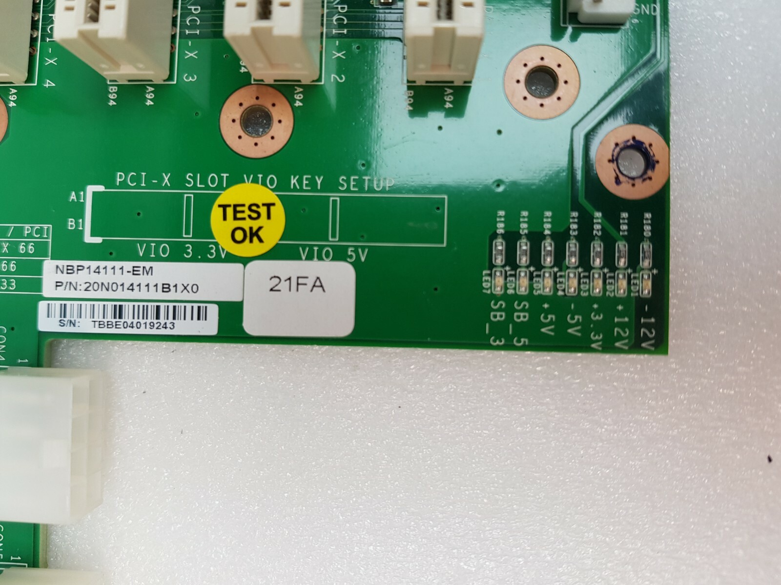 NEXCOM 20n01411b1x0, nbp14111-em Motherboard