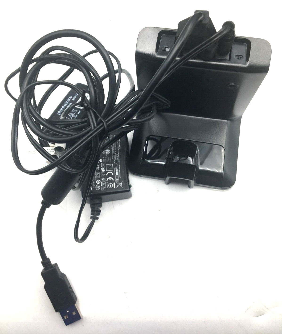 Plantronics Lot of 4 Charging Bases C052, C053, Dect 6.0 83776-11 READ
