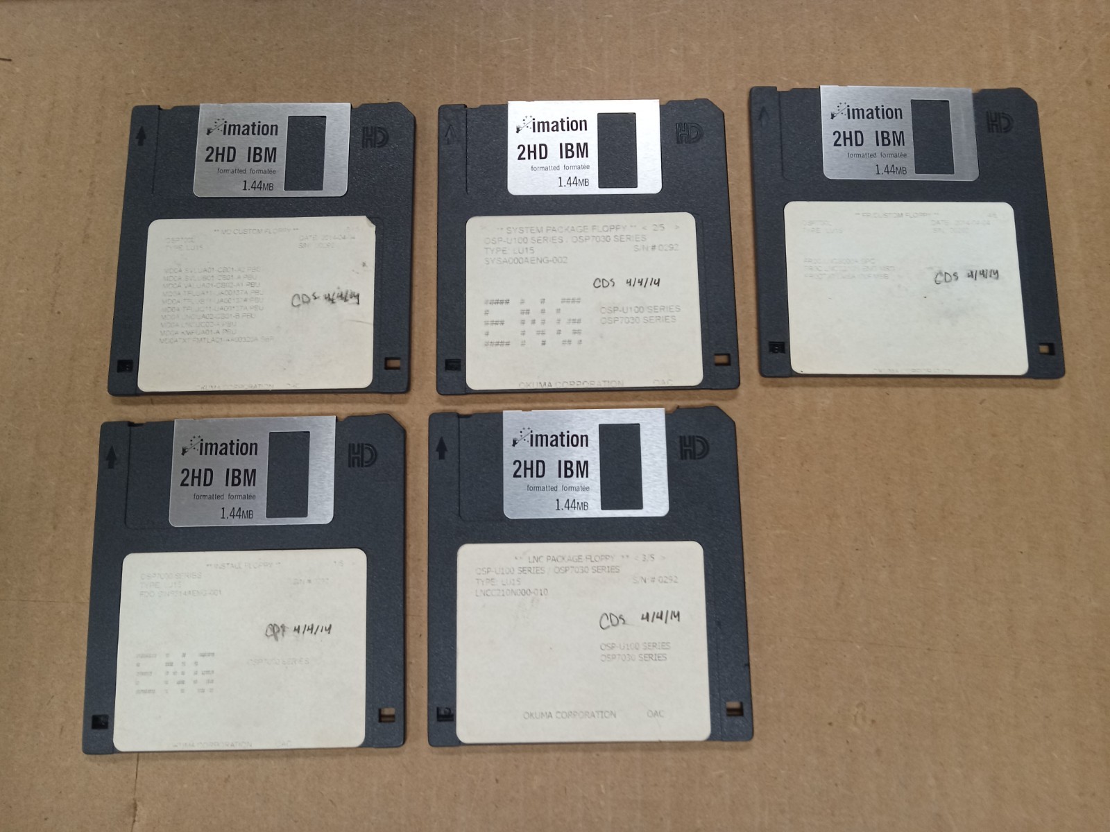 Okuma Micro Floppy Disk Case E8048-090-426-1