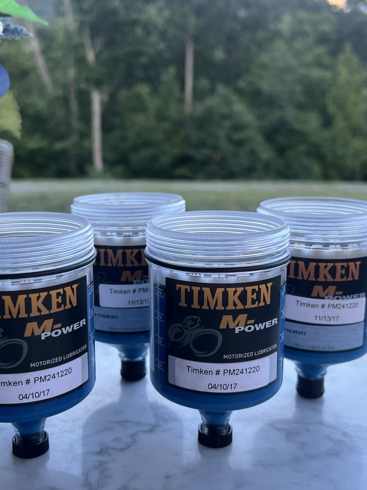 Lot Of Timken M-Power 4/#PM241220 And G-Power Gas Lubricator #PG101231 Old Stock