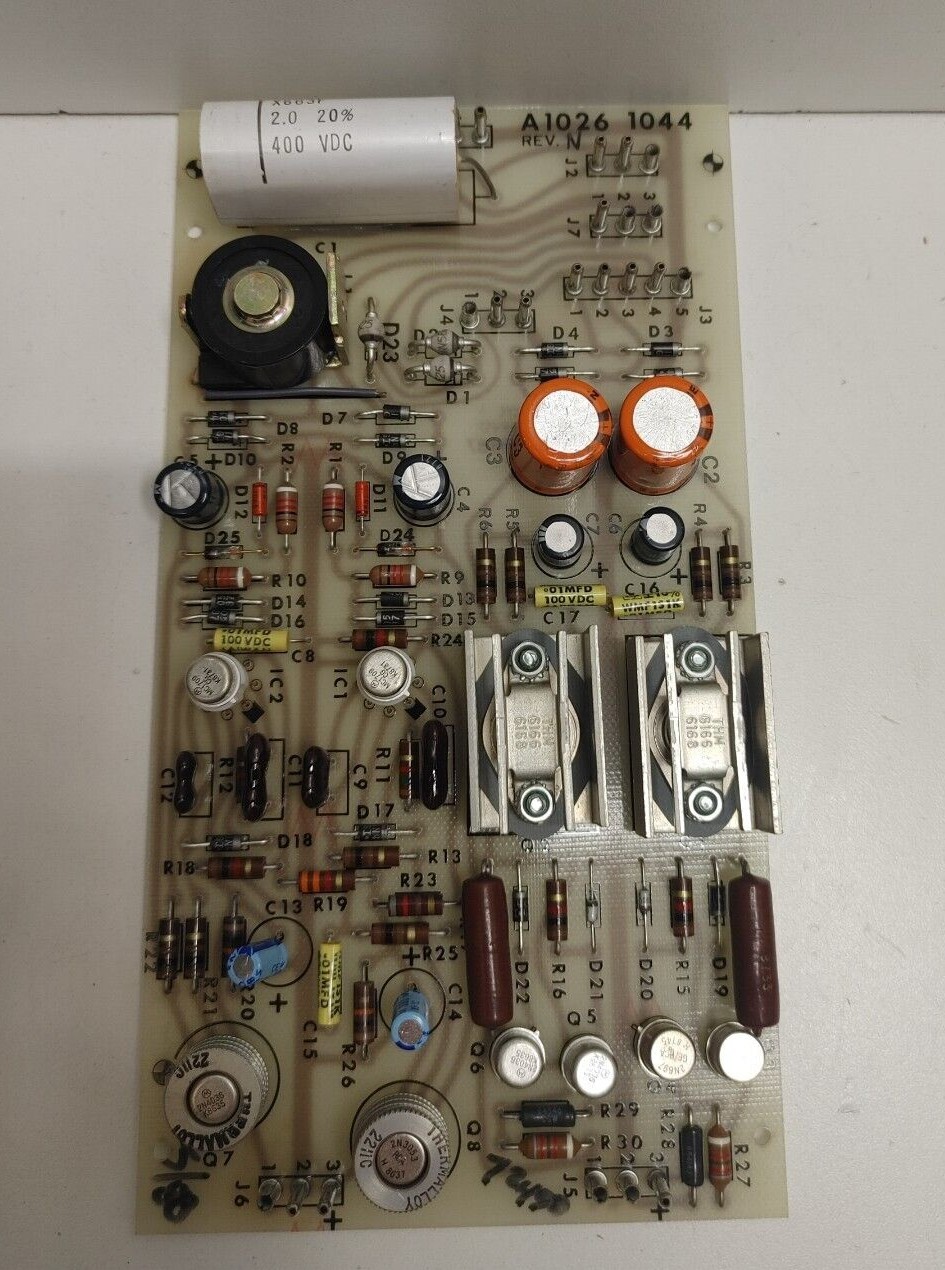 NEW OLD STOCK! INSTRON REV.N POWER SUPPLY CIRCUIT CARD T1026-1173 A1026-1044