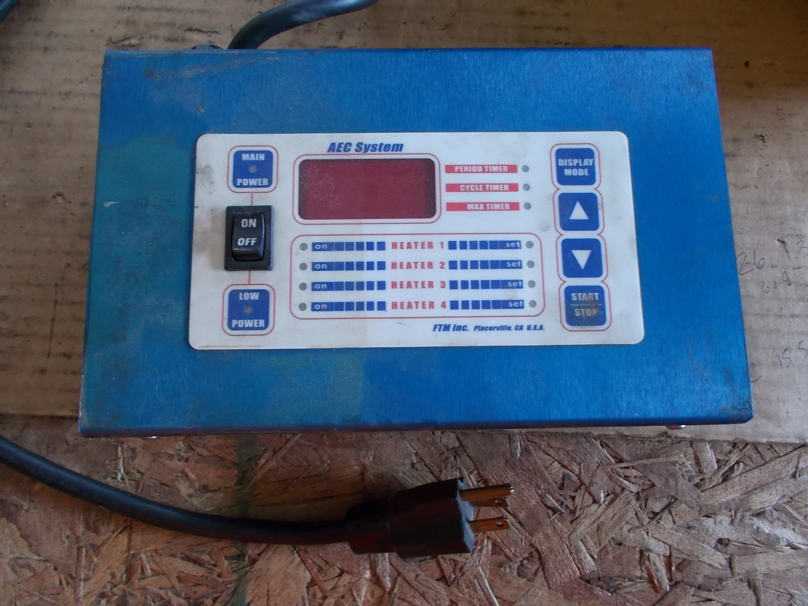 FTM AEC System 030312 Operator Display Panel *FREE SHIPPING*