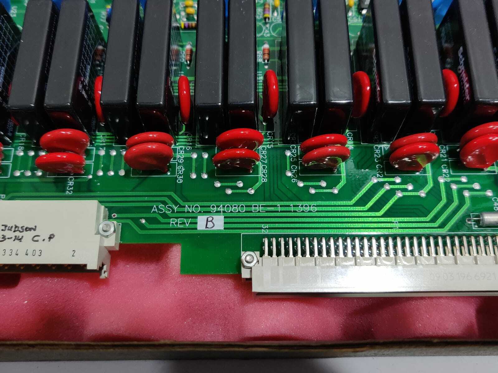 NOV Assy no. 94080 BE-1 1396 HPU/WTR Start/Stop Pump PCB Card Rev B 30094080