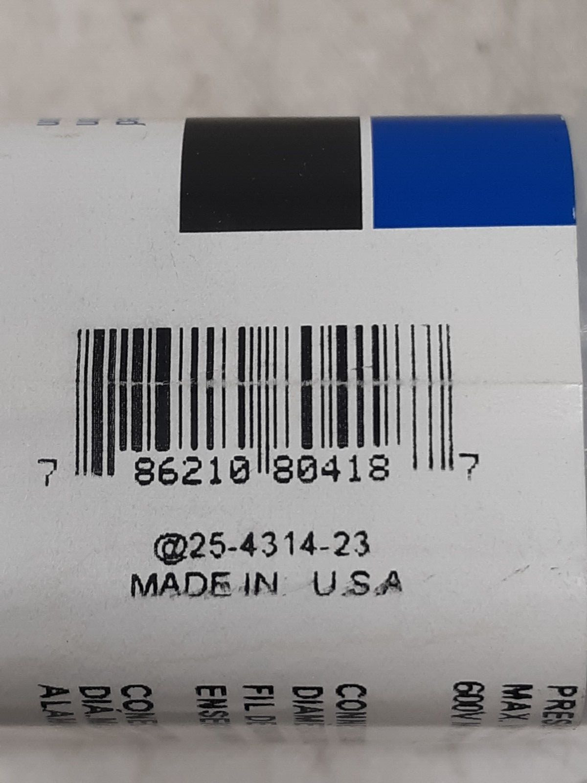 Sta-Kon Rb14-14F 18-14 Awg Nylon Fork Terminal 1/4″ Stud Pk100