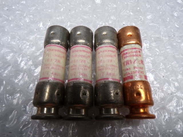 SHAWMUT TR1/2R FUSE LOT OF 4 NSNP