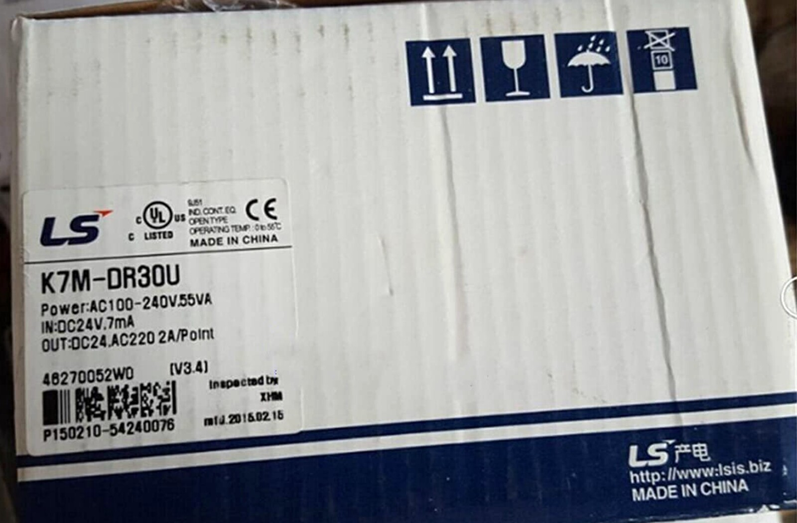 NEW LG LS MASTER-K120S K7M-DR30U PLC Programmable Controller