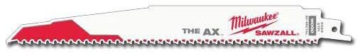 Milwaukee 48-00-5026 9 5TPI SUPER SAWZALL AX DEMOLITION BLADE