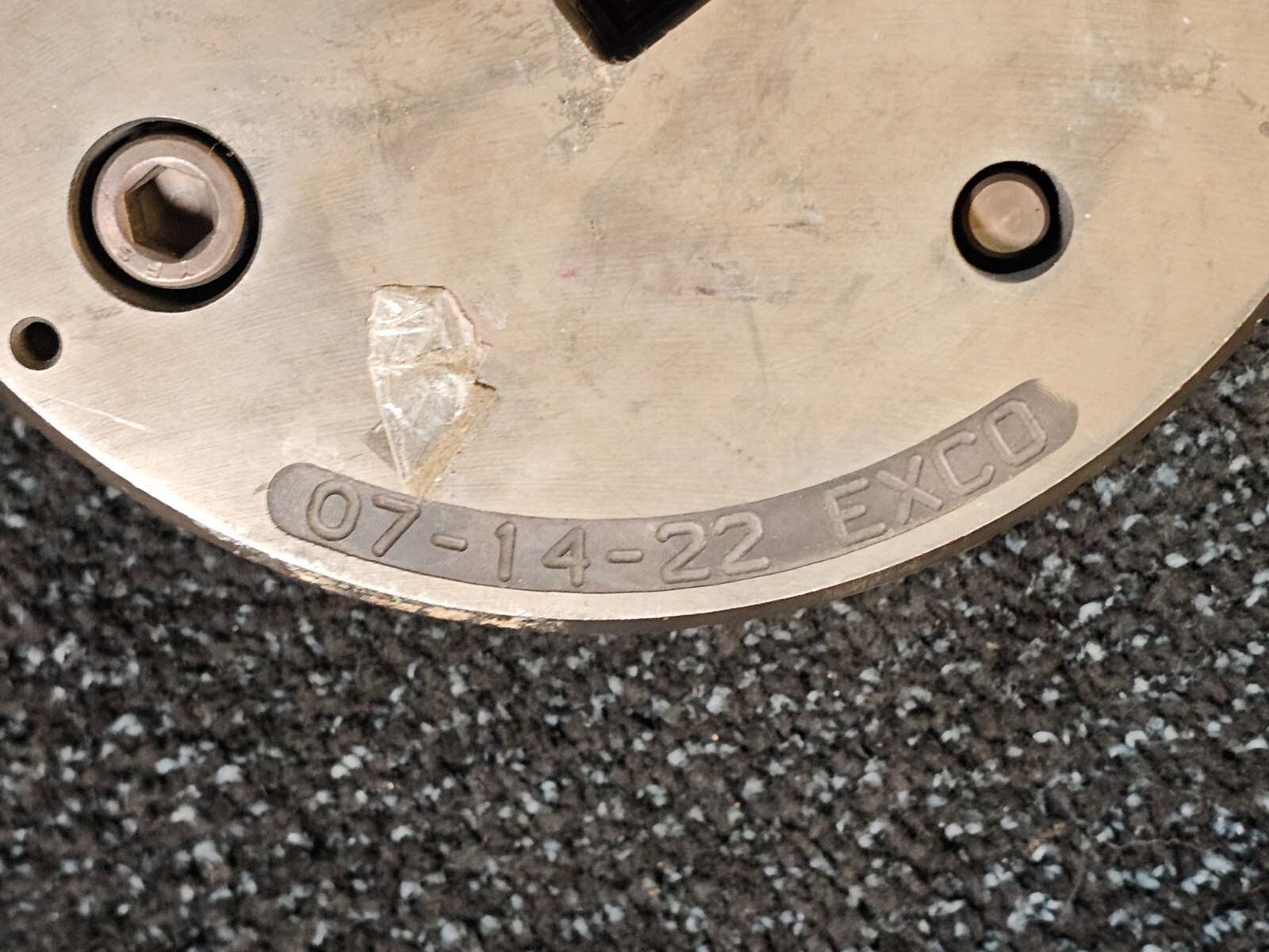 Exco 1-4995 2 07-14-22 BO 1651, 7-3/4″ Dia x 3.5″ Height Extrusion Die