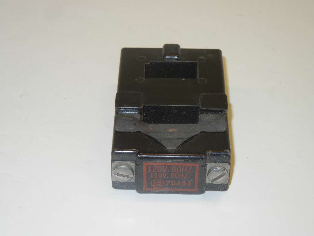 ALLEN BRADLEY 70A86 NEW SIZE 0 OPERATING COIL 120V 60HZ / 110V 50HZ 70A86