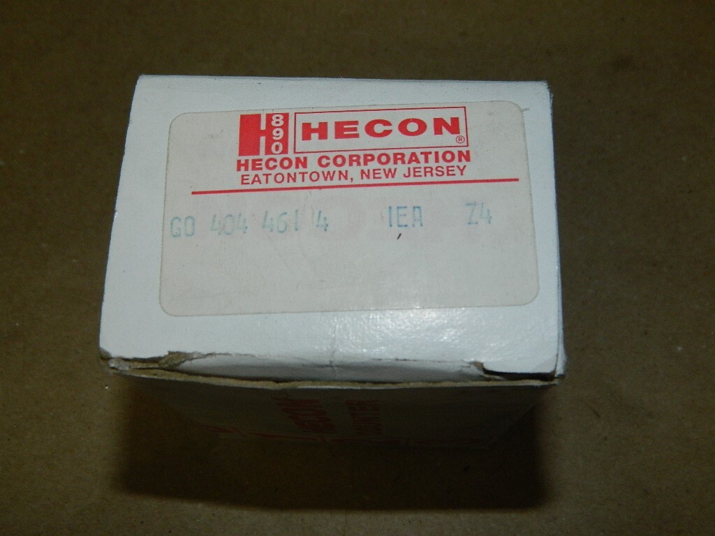 Hecon Corp G0404461-4 Totalizer Counter NEW