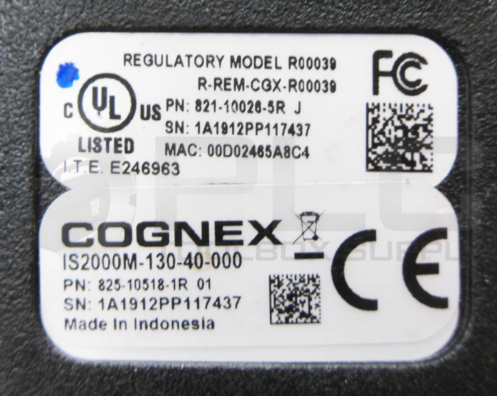 COGNEX IS2000M-130-40-000 VISION SENSOR R00039 821-10026-5R 825-10518-1R