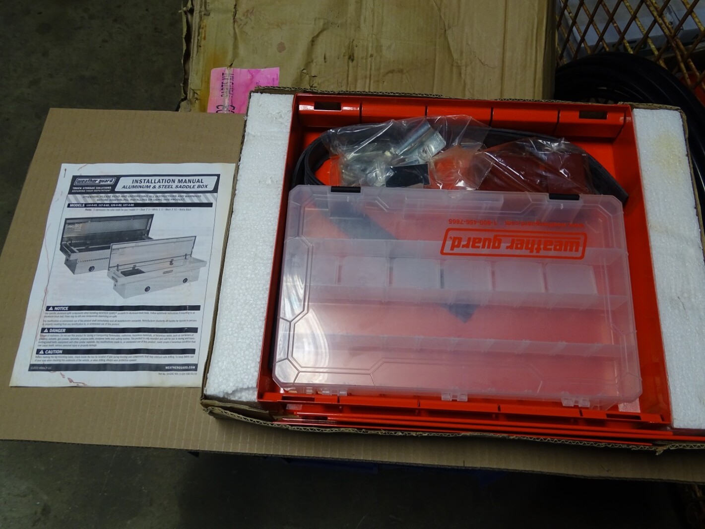 Weather Guard Truck Box Parts Kit for Models 126 & 127 , 25-00003