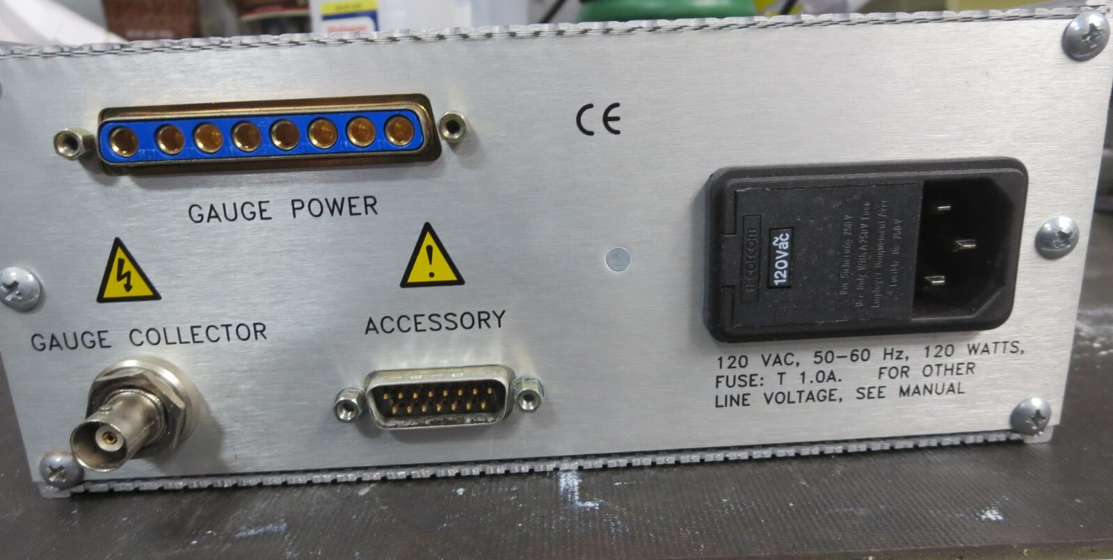 MKS Instruments (HPS Division) 919 Hot Cathode Controller 120V/50-60HZ Used