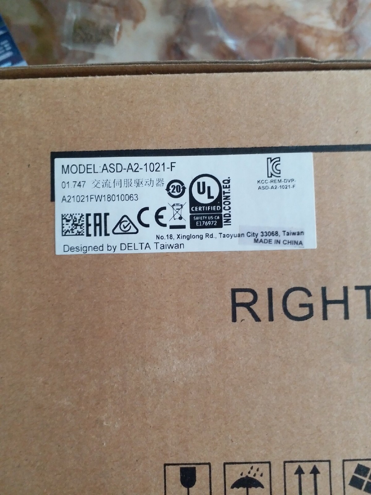 one ASD-A2-1021-F NEW Accept counteroffer