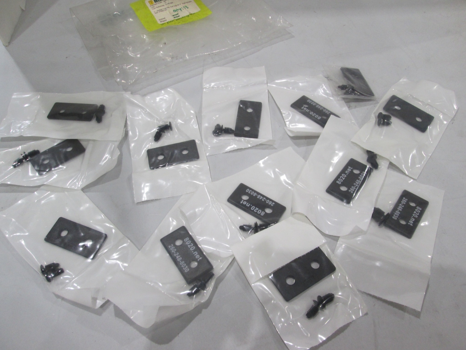 8020.Net, 260-248-8030, T-slotted Frame, End Cap for 2″, New, Lot of 13