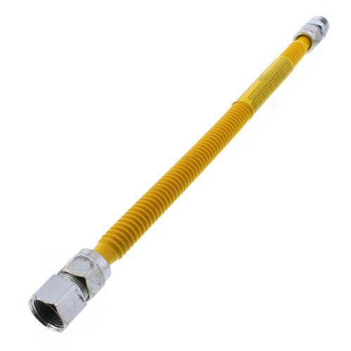 Brass Craft CSSC21-18 ProCoat Stainless Steel Gas Connector 1/2 ID 18 Length