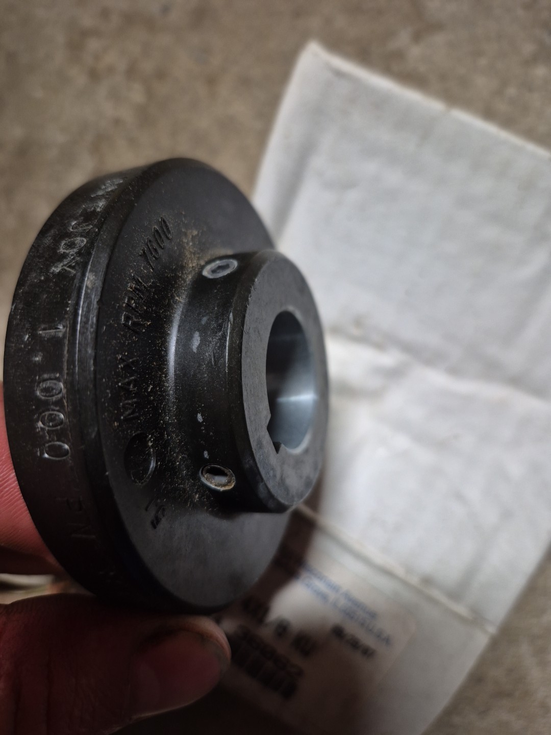 LOVEJOY 685144-36062 5J-1″ 1/4 X 1/8 KW COUPLING FLANGE SURE S-FLEX RPM 7600