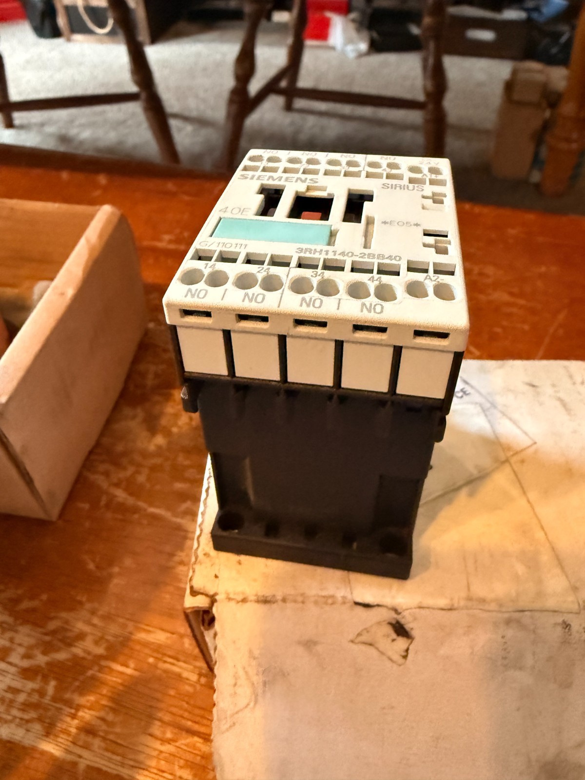 NICE NEW Siemens Contactor Relay, 4NO, DC 24 V # 3RH1140-2BB40