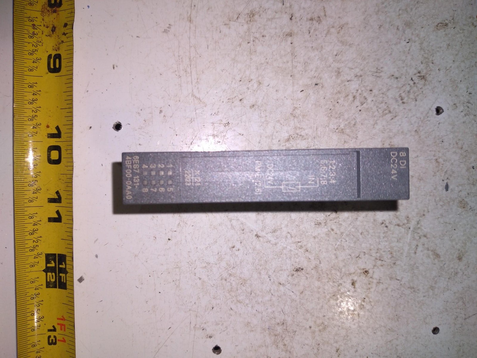 SIEMENS SIMATIC ET 200S 6ES7 131-4BF00-0AA0 V-L5AT6863DIGITAL INPUT MODULE DC24V