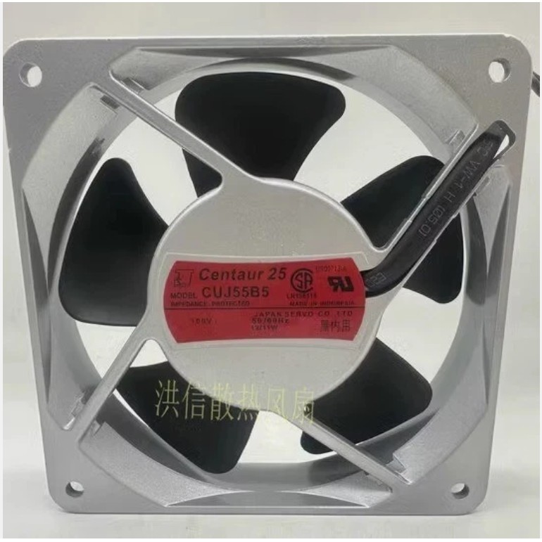 1 pcs Servo CUJ55B5 100V CUJ55B4 120 * 120 * 25 12/11W aluminum fan